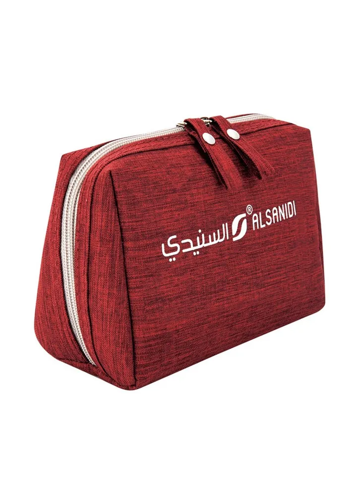Travel personal purposes bag, Water Waterproof Personal Travel Bag, Red, Size 17*8*13.5Cm