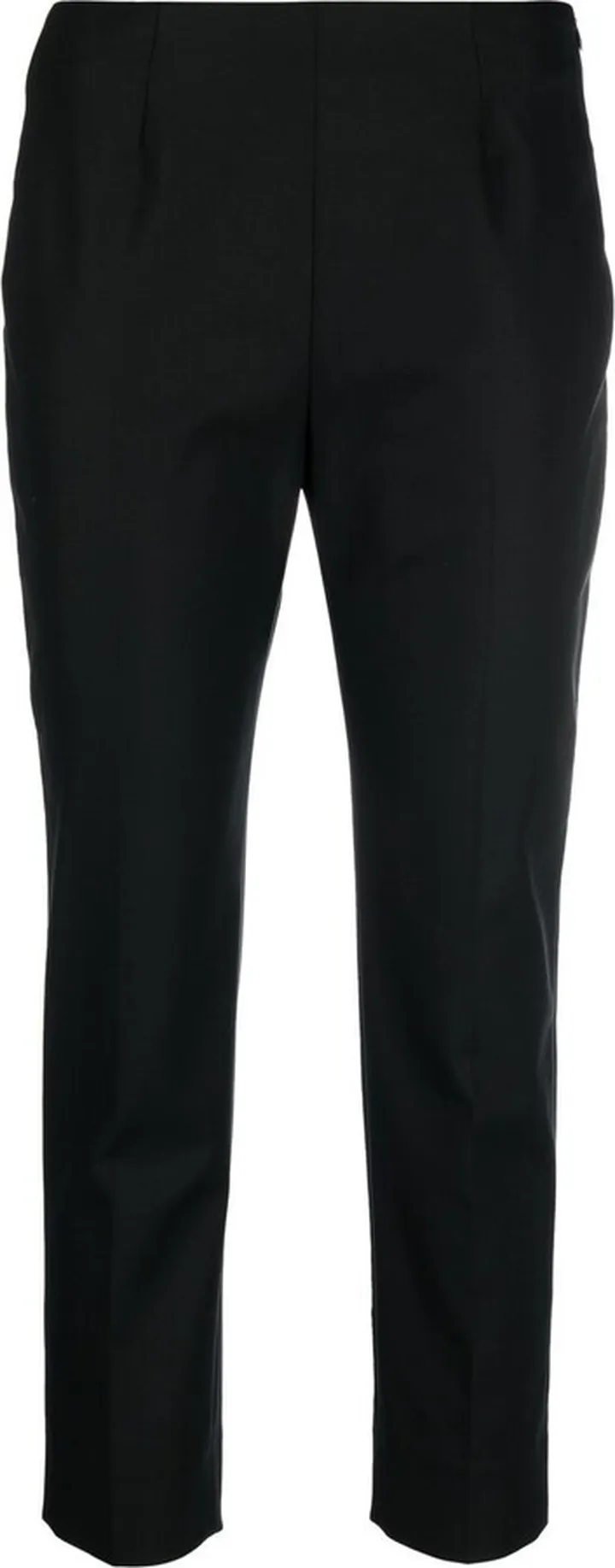 Slim-Fit Cropped Trousers