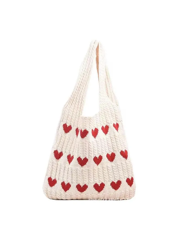 Simple Fashion Knitted Shoulder Bag