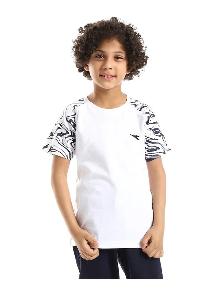 Boys Printed Cotton T-Shirt