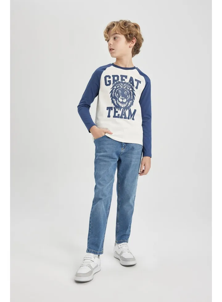 Boy Balloon Denim Trousers