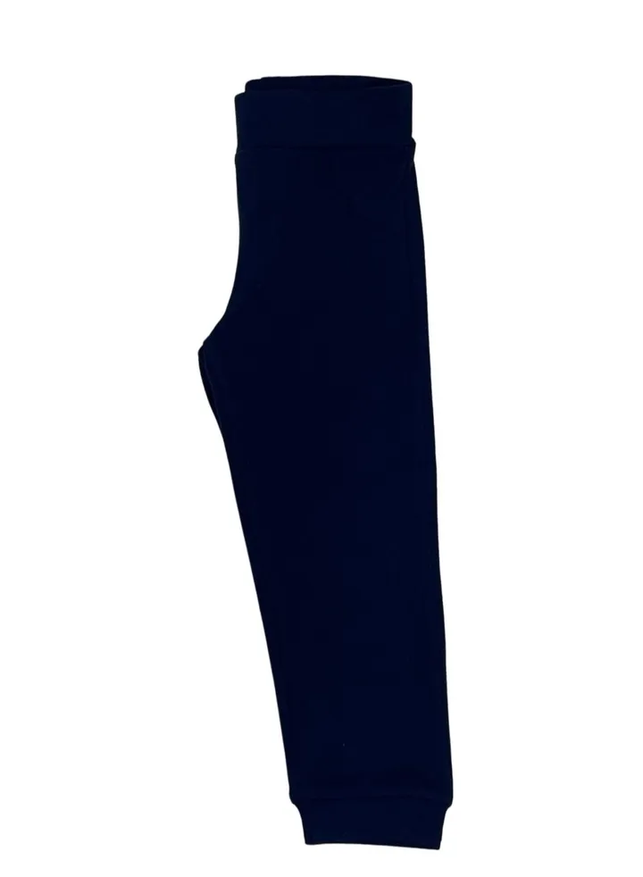 Navy Skinny Baby Sweatpants