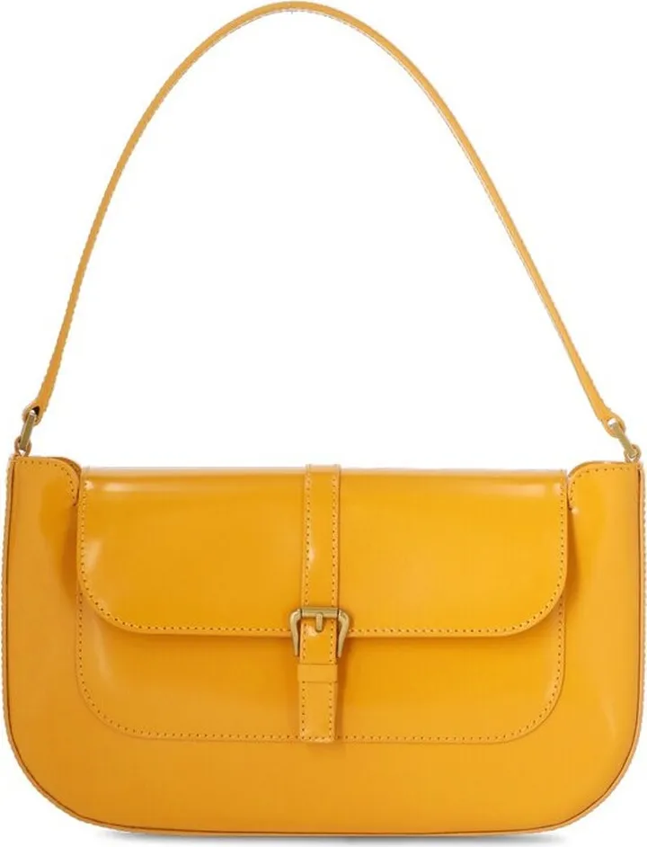 By Far Foldover Top Shoulder Bag
