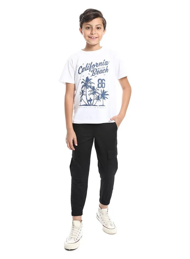Elastic Ankles Boys Joggers