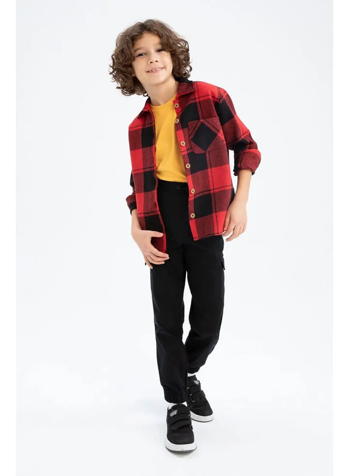 Boy Cargo Jogger Woven Trousers