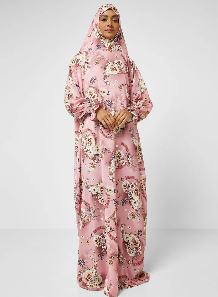 Hooded Knitted Prayer Dress