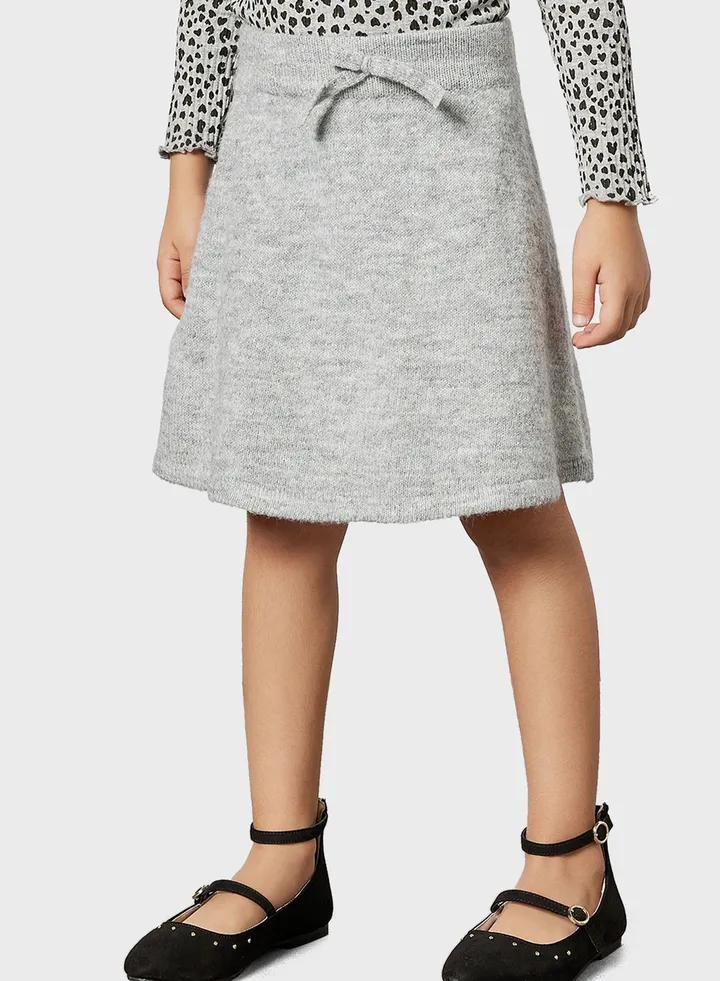 Kids Knitted Skirt