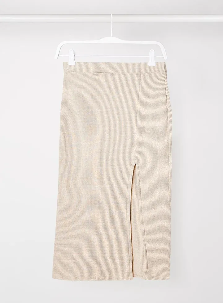 Youth Side Slit Skirt