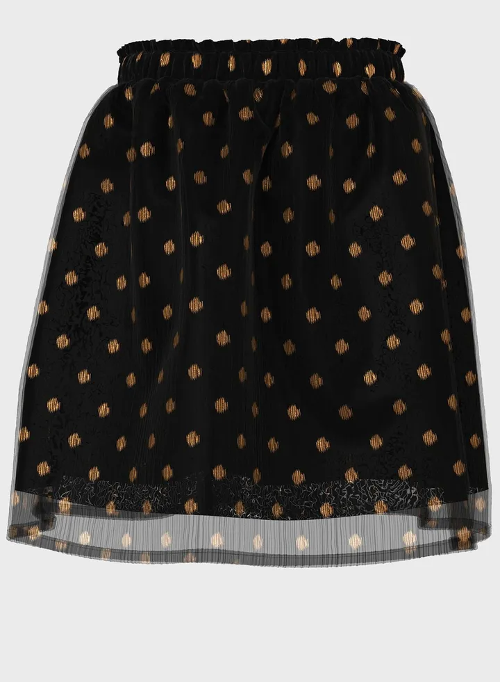 Kids Printed Midi Skirt