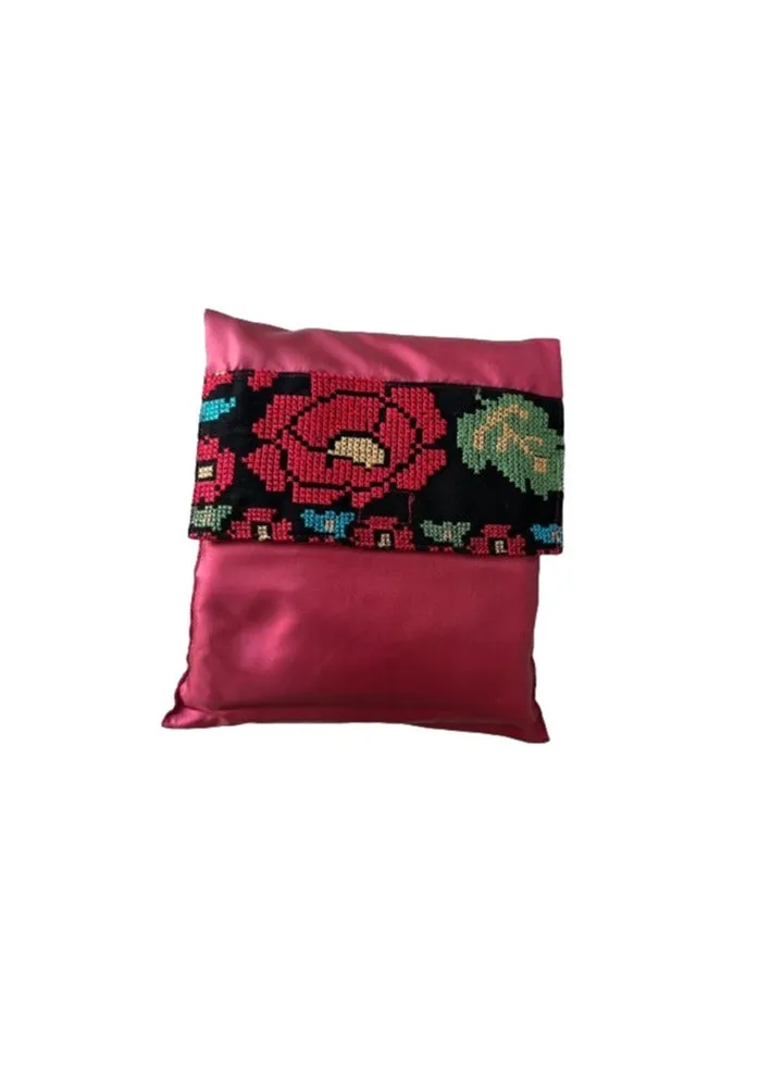 RED prayer cloth polyester 3 peace's set top skirt and bag light weight to carry in your bag easy to wash nontransparent don’t miss your SALAH