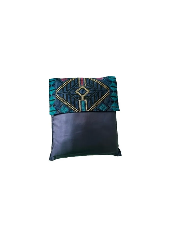 dark grey prayer cloth polyester 3 peace's set top skirt and bag light weight to carry in your bag easy to wash nontransparent don’t miss your SALAH