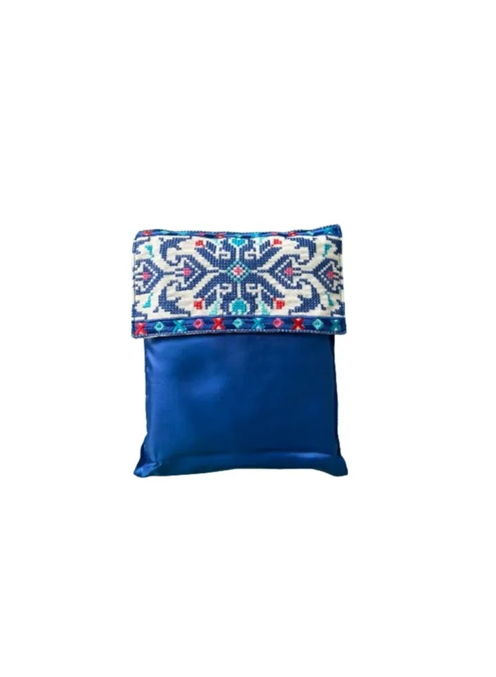 BLUE prayer cloth polyester 3 peace's set top skirt and bag light weight to carry in your bag easy to wash nontransparent don’t miss your SALAH