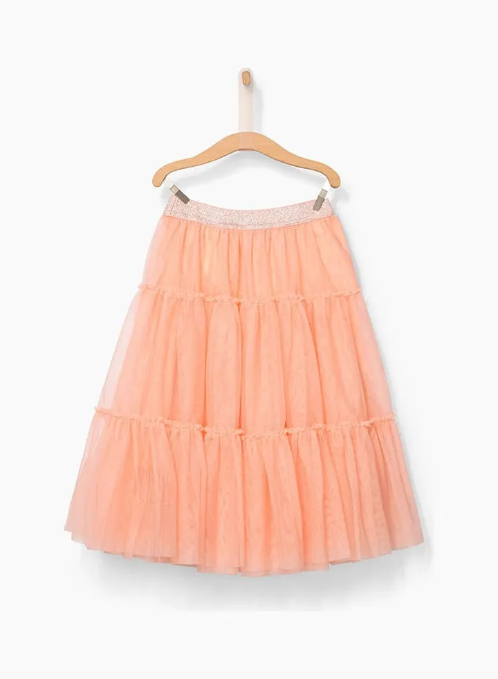 Comfortable And Stylish Midi Skirt Pink