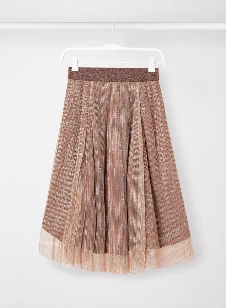 Kids Shimmery Midi Skirt