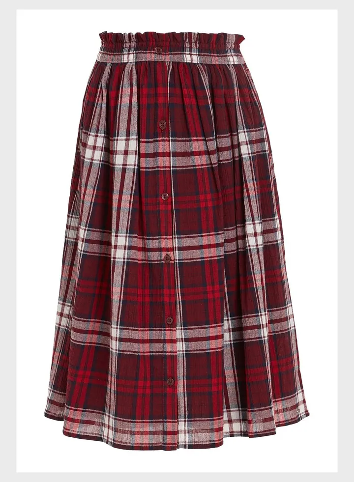 Youth Checked Skirt
