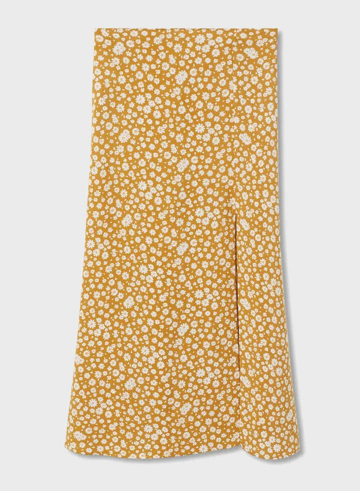 Kids Floral Print Skirt