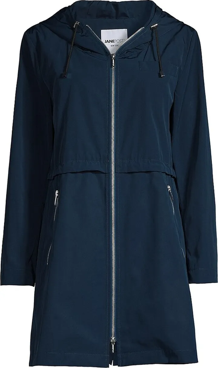 Elegance Zip-Front Parka