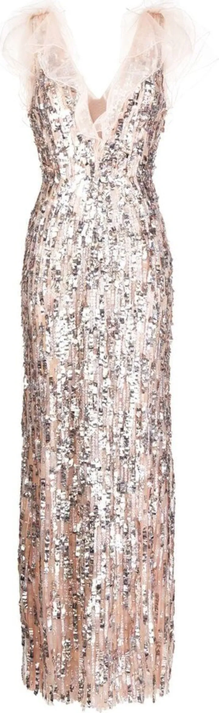 Lucienne sequin-embellished dress
