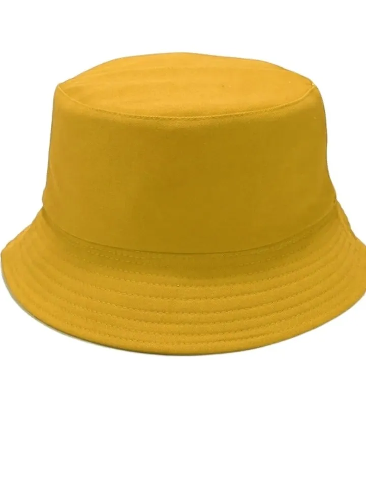 Foldable sun cotton unisex bucket travel hat
