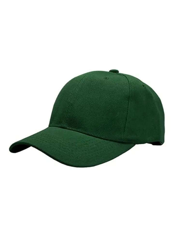 Sports Baseball Cap, Hat For Men And Women Dark Green