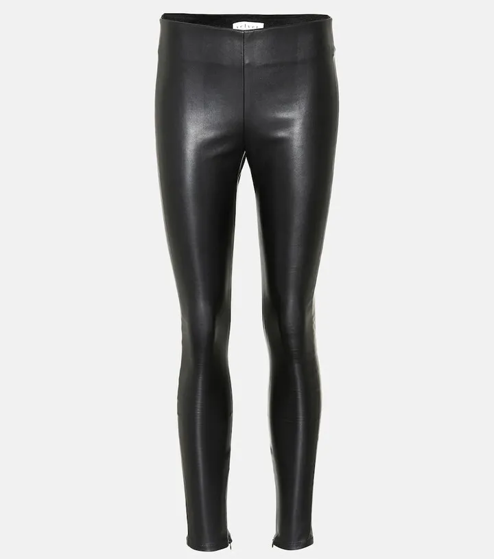 Berdine faux leather leggings