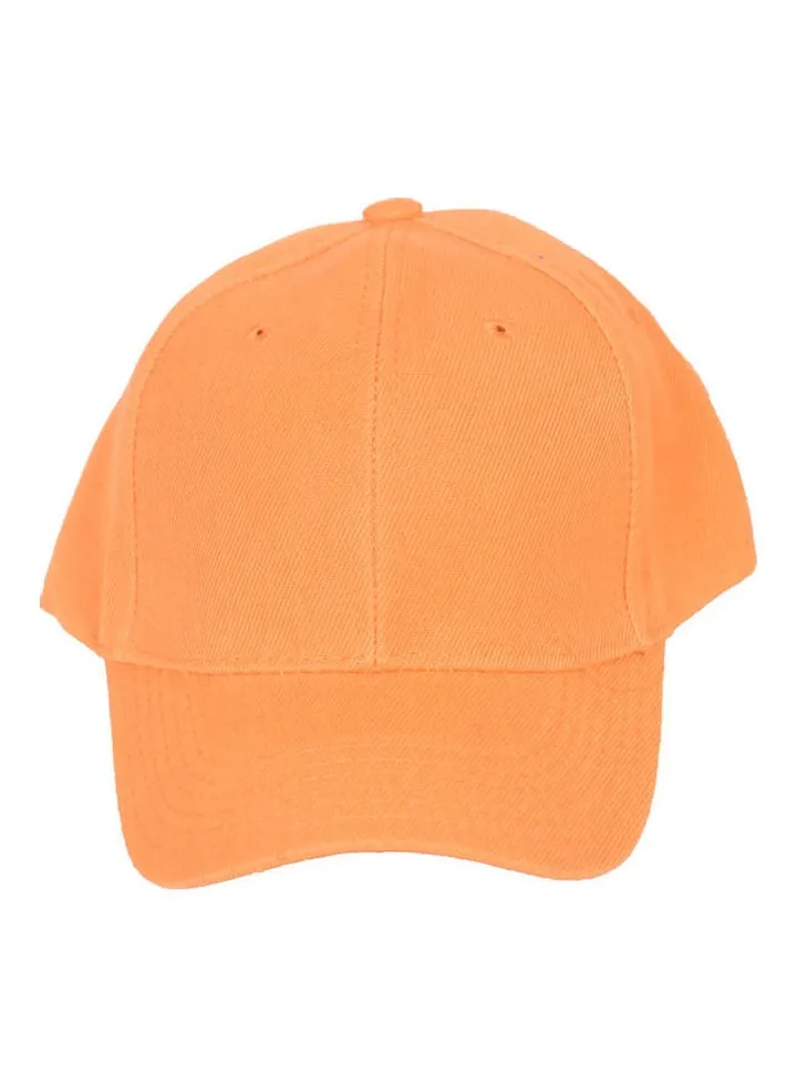 Sports Baseball Cap Orange