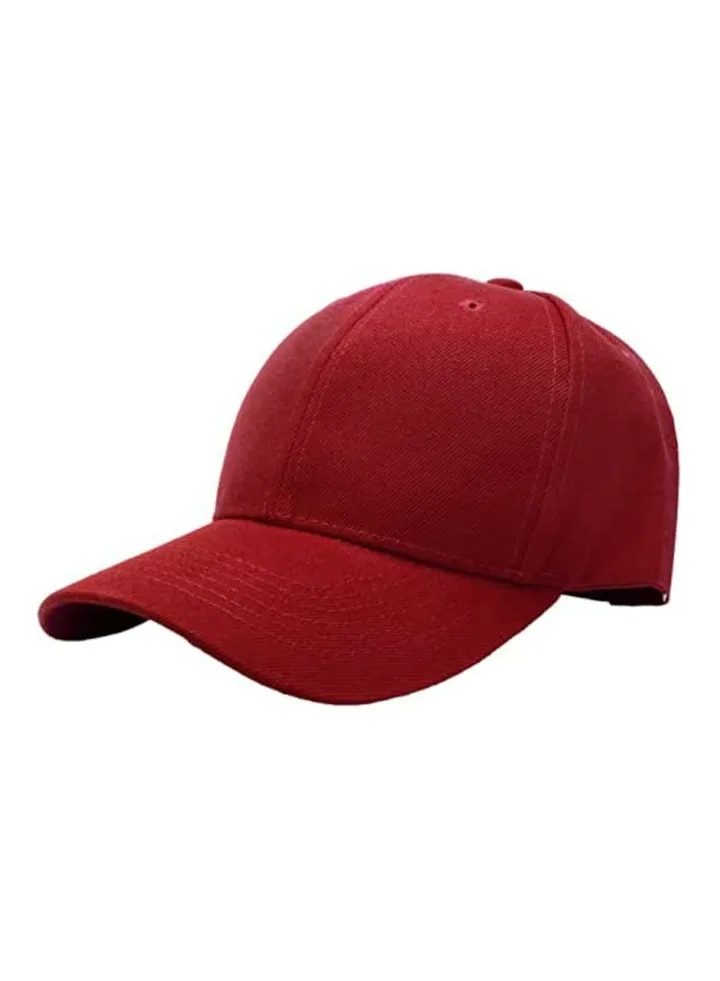 Sports Baseball Cap, Hat For Men And Women Maroon