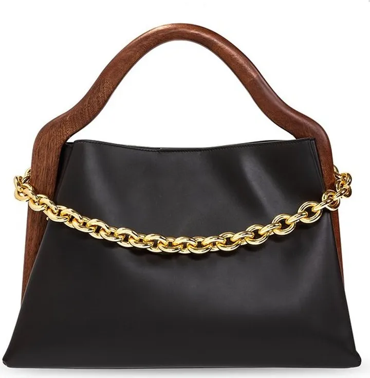 Bottega Veneta Mount Chain-Link Embellished Tote Bag