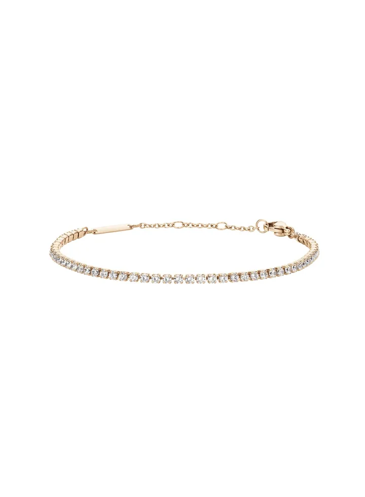 Classic Tennis Bracelet Rose Gold