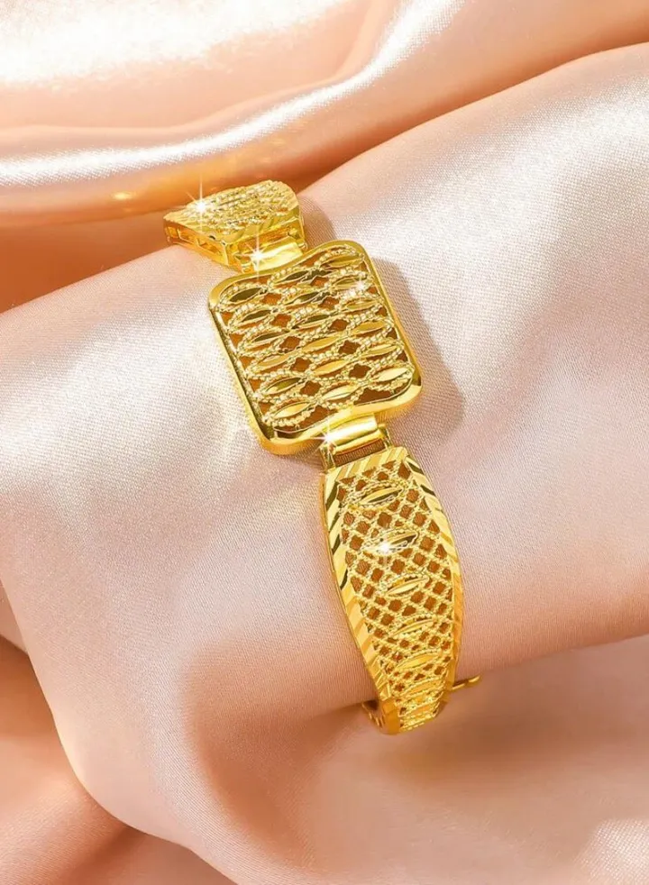 21k Gold Plated Bracelet For Women