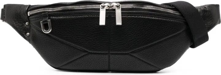 Grain-Leather Belt Bag