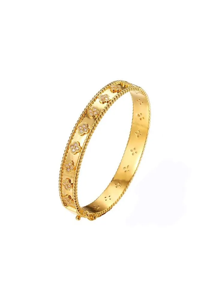 High-Quality Zircon Classic Kaleidoscope Bracelet