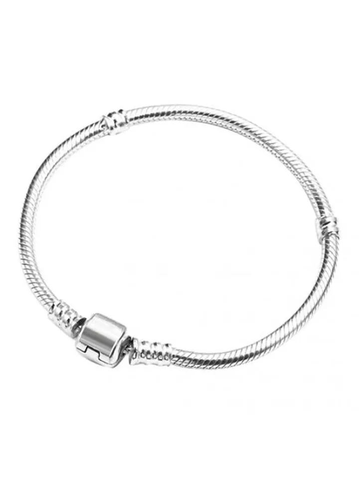 Silver Plated Snake Chain Bracelet