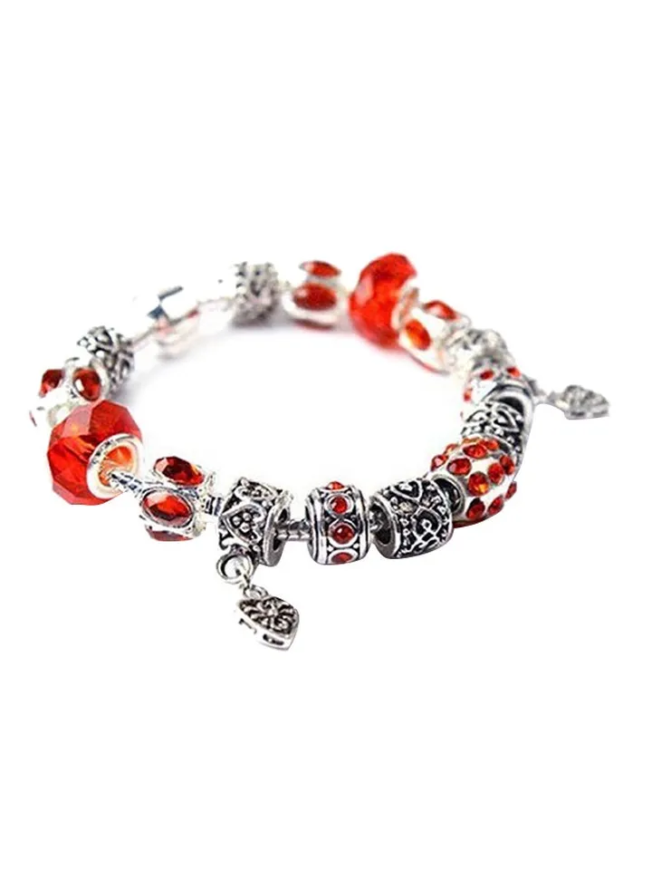 Beaded Charm Bracelet
