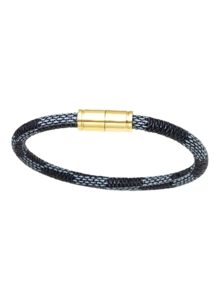 Woven Leather Rope Bracelet