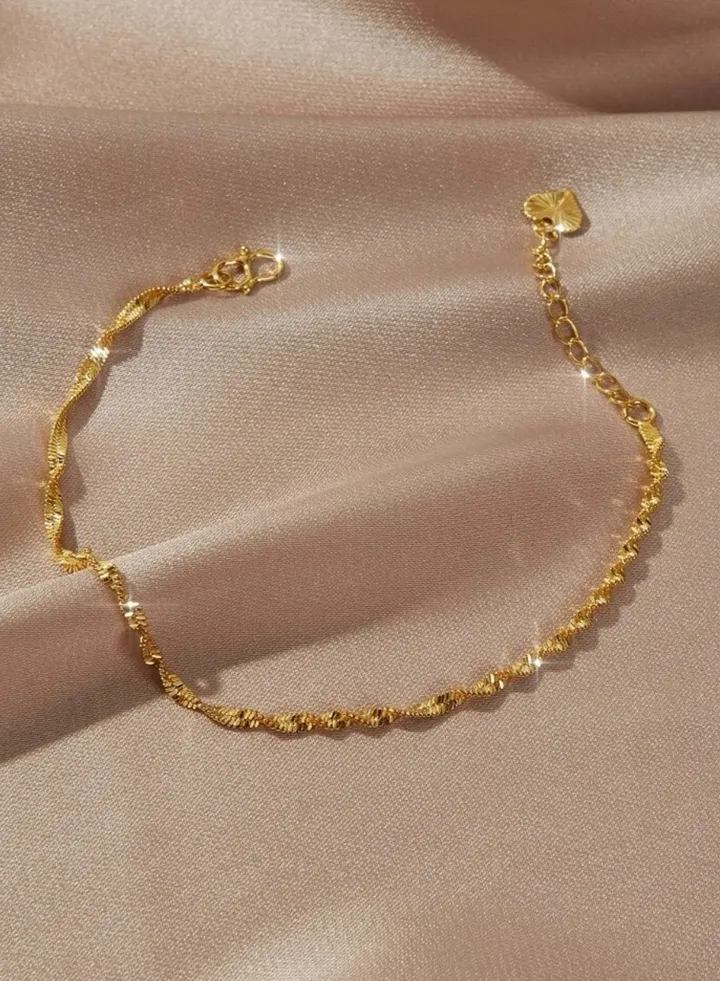 Elegant 18k Gold Plated Bracelet For Women