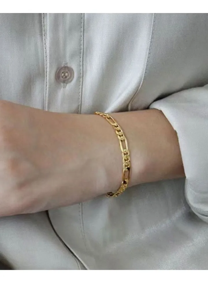 18k Gold Plated Stainless Steel Bracelet
