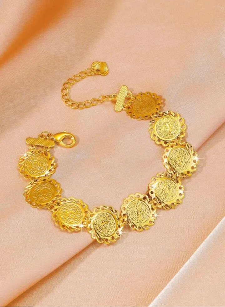 18k Gold Plated Bracelet For Women