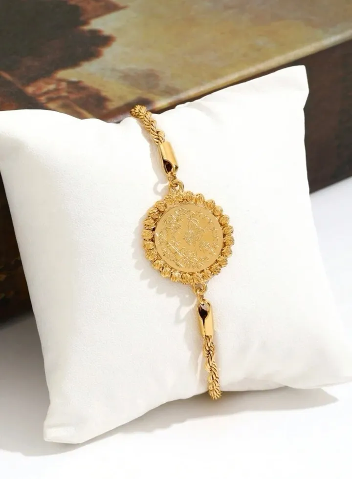18k Gold Plated Bracelet For Women