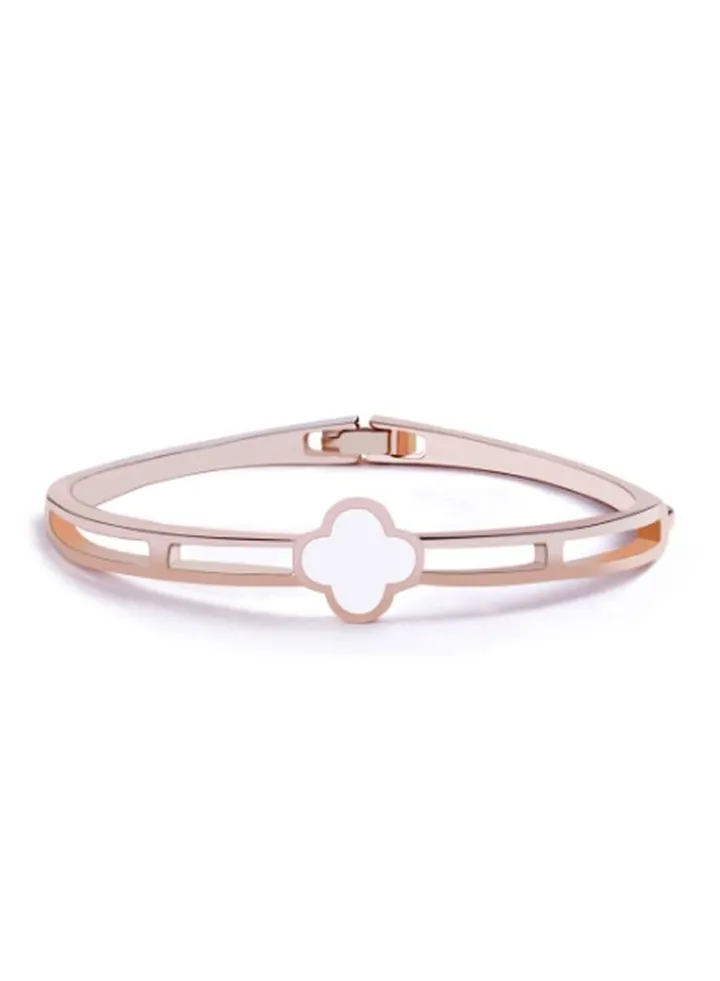 Rose Gold-Plated Copper Bracelet