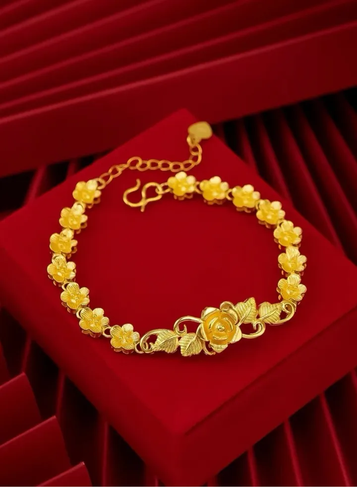 21k Gold Plated Bangle For Women