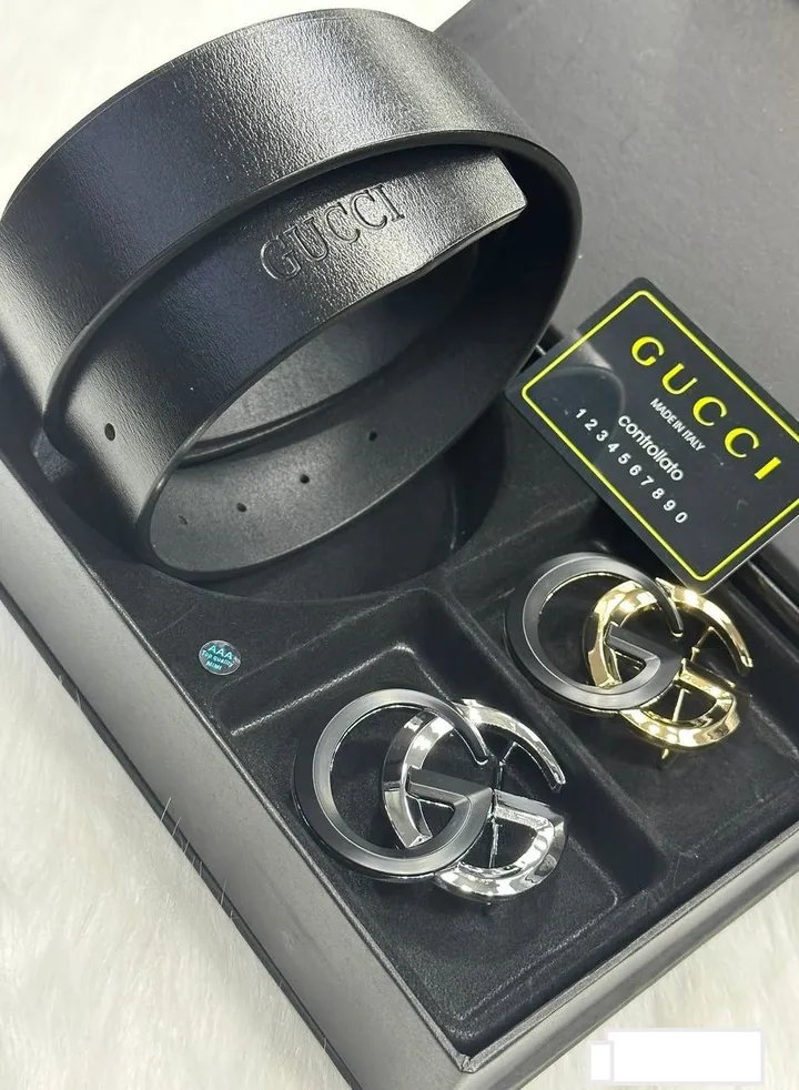 Gucci Bilt with Two Buckle for Men