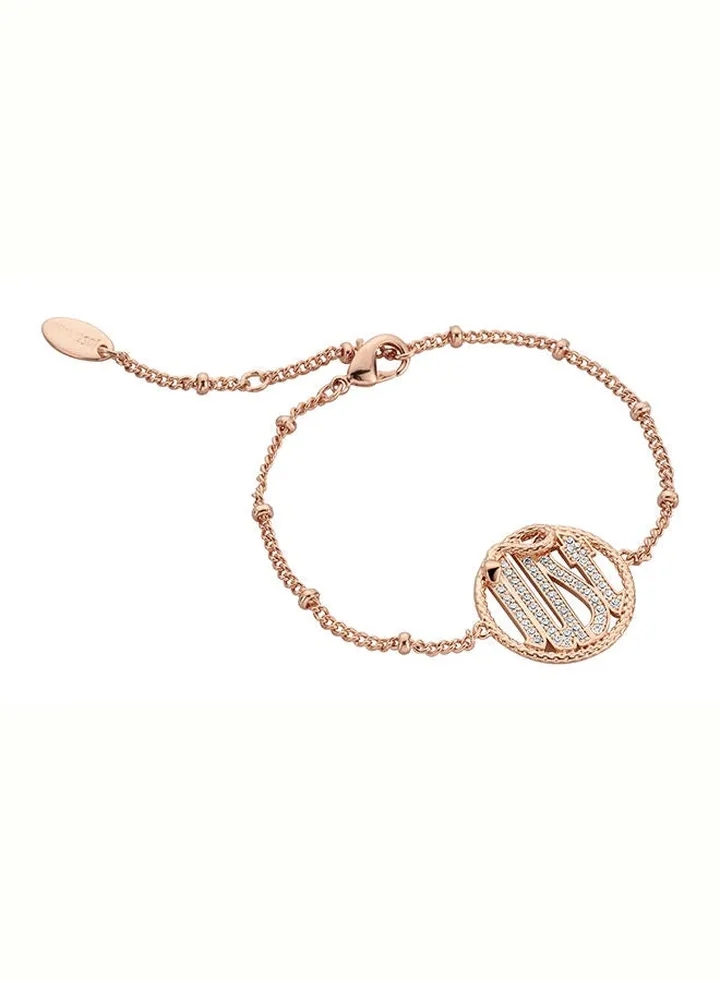 Gold Brass Bracelet JCBR01073300