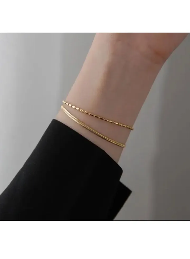 18k Gold Plated Bracelet For Women