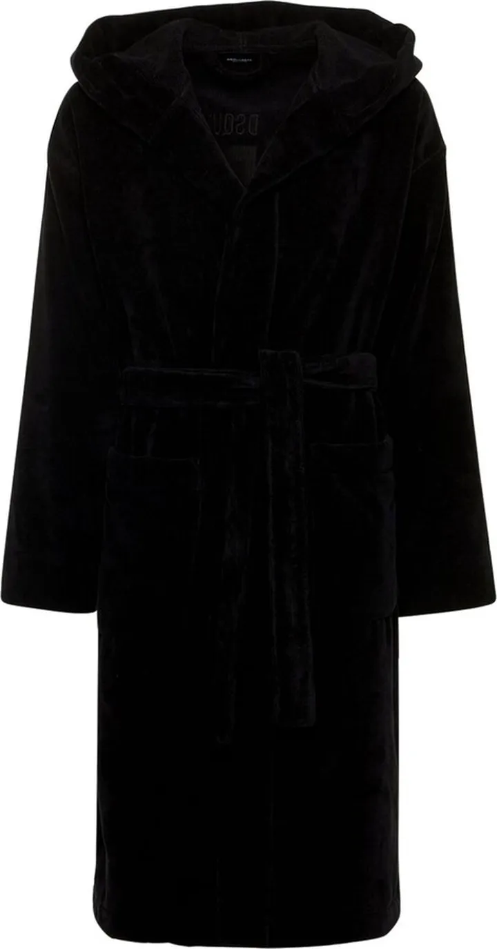 Ibra logo bathrobe