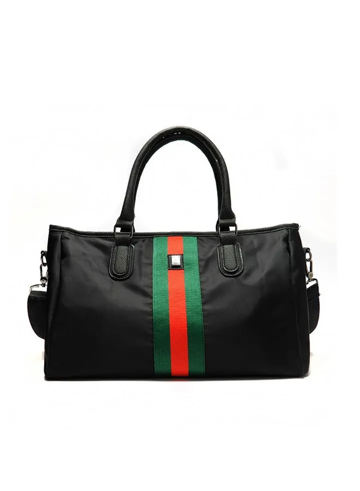 Casual Style Large Capacity Travel Tote Black