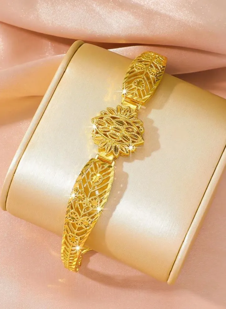 21k Gold Plated Bracelet For Women