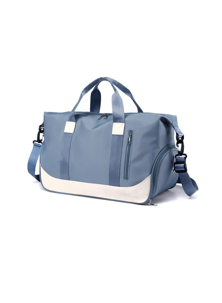 Sports Bag Men Women Travel Bag with Shoe Compartment Large Foldable Fitness Bag Waterproof Swimming Bag Training Bag Weekend Bag Sports Fitness Yoga Gym Bag