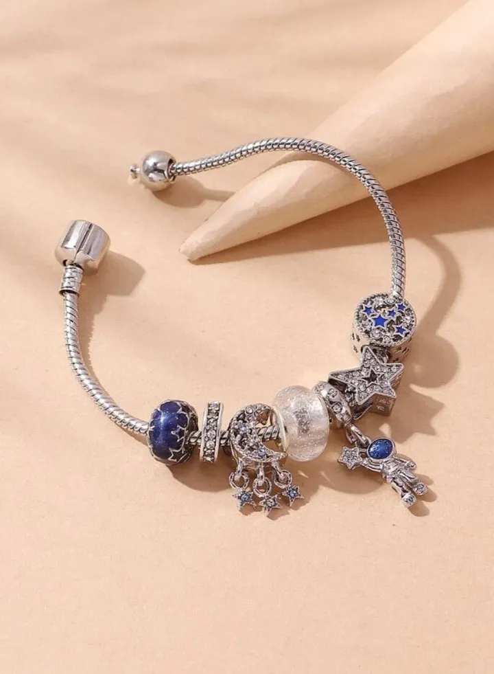 Stylish Silver Plated Multi Pendants For Women