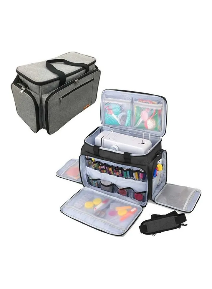Sewing Machine Carrying Bag Grey